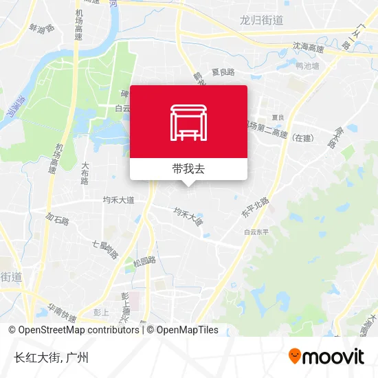 长红大街地图