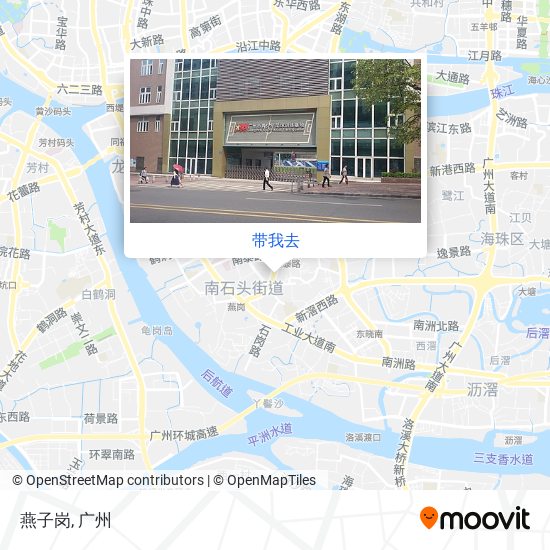 燕子岗地图