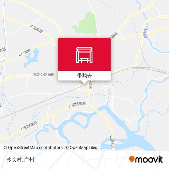 沙头村地图