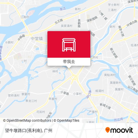 望牛墩路口(蕉利南)地图