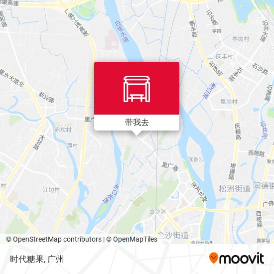 时代糖果地图