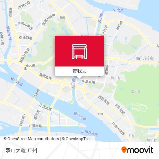 双山大道地图