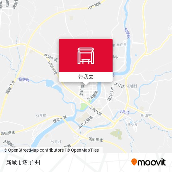 新城市场地图