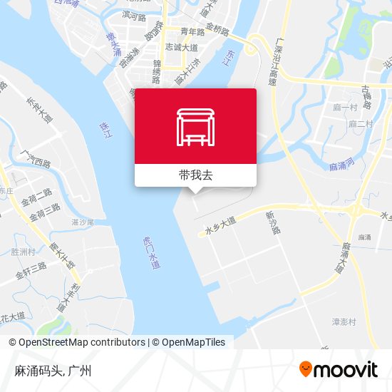 麻涌码头地图