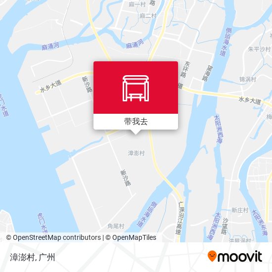 漳澎村地图