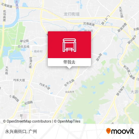 永兴南街口地图