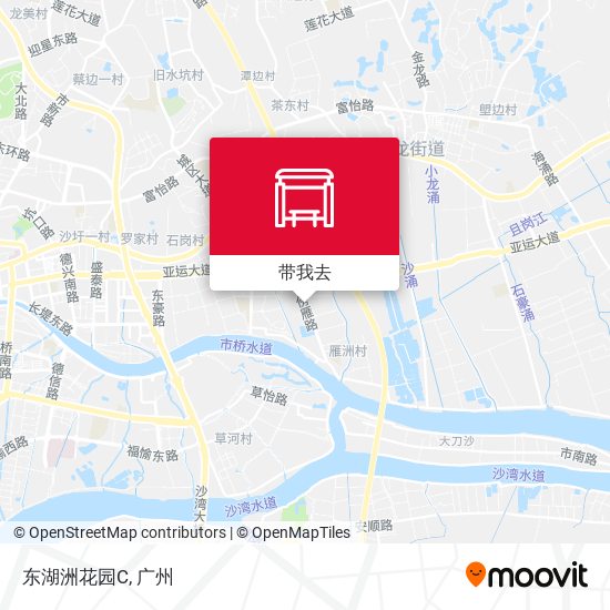 东湖洲花园C地图