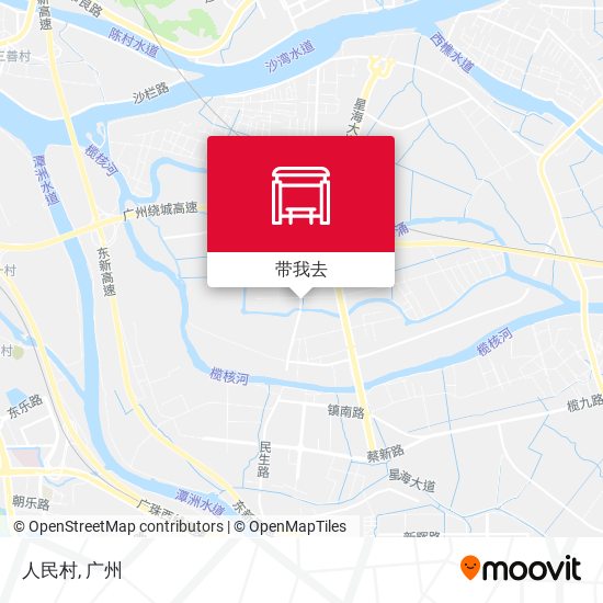 人民村地图