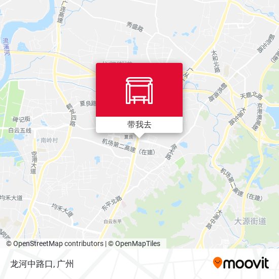 龙河中路口地图