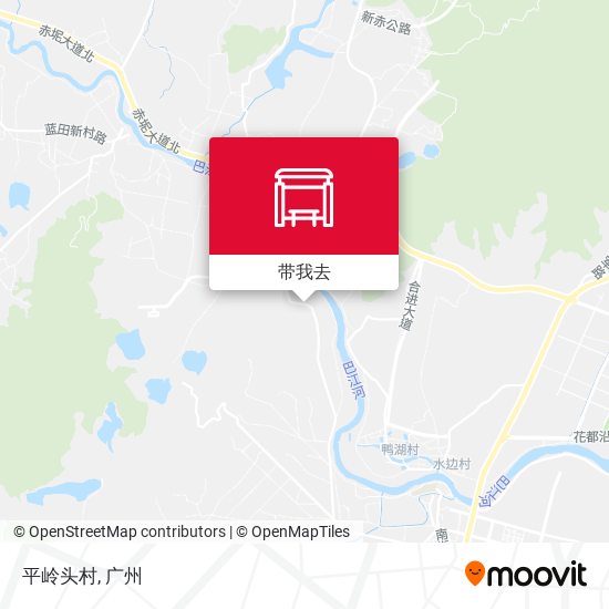 平岭头村地图