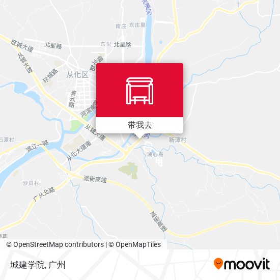 城建学院地图