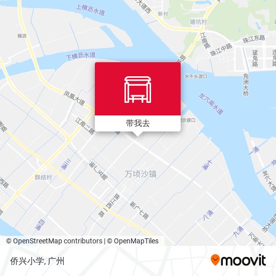 侨兴小学地图