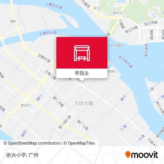 侨兴小学地图