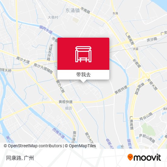 同康路地图