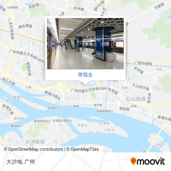 大沙地地图