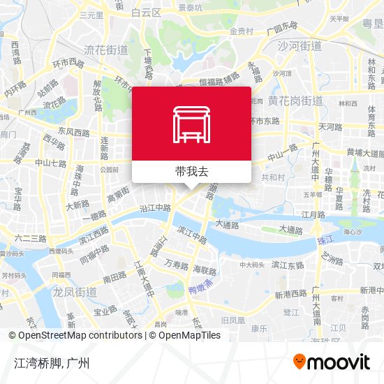 江湾桥脚地图