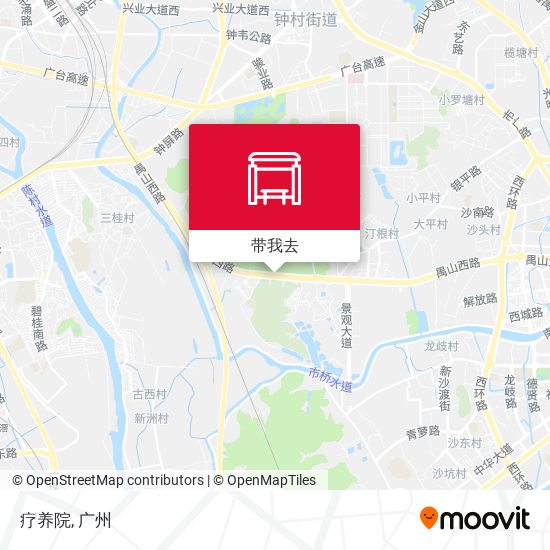 疗养院地图