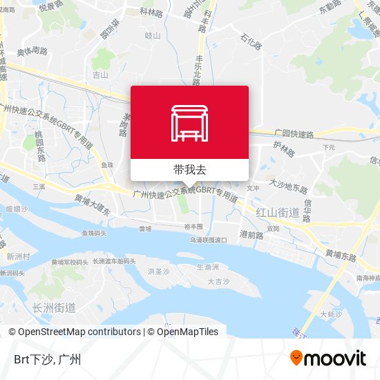 Brt下沙地图
