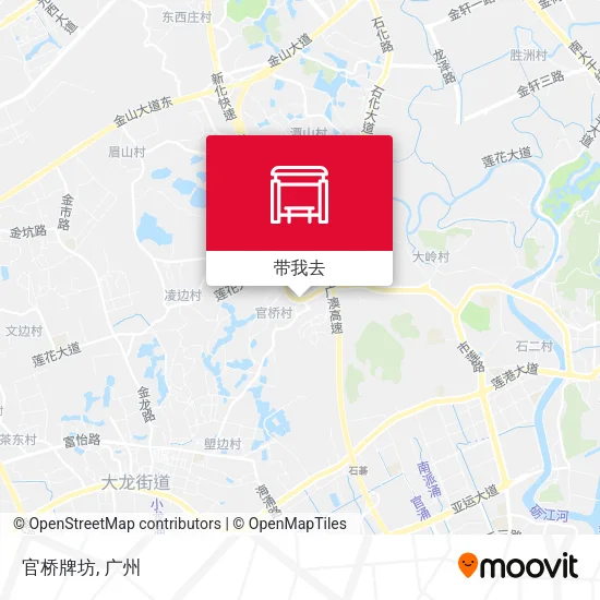 官桥牌坊地图