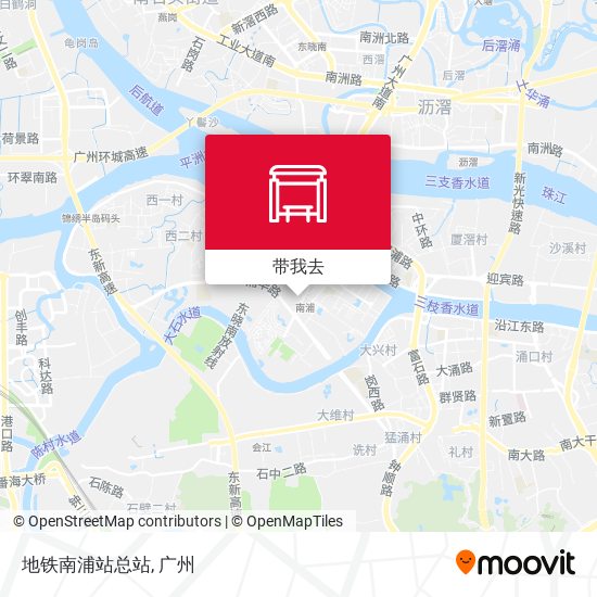 地铁南浦站总站地图