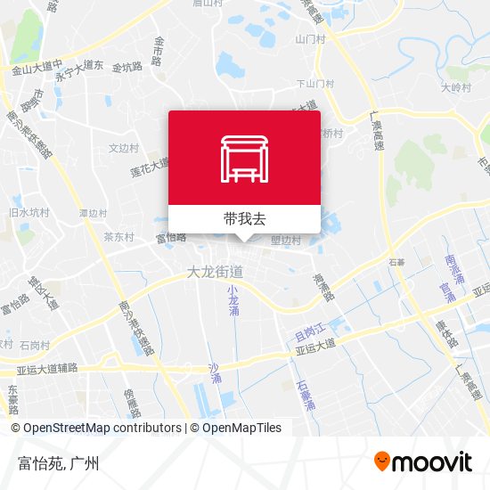 富怡苑地图