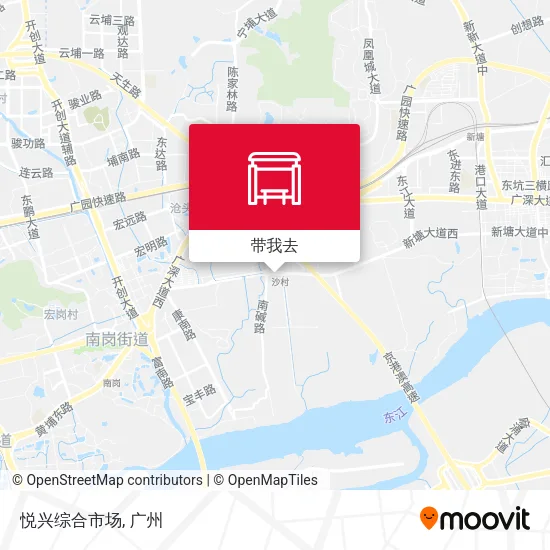 悦兴综合市场地图