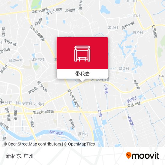 新桥东地图