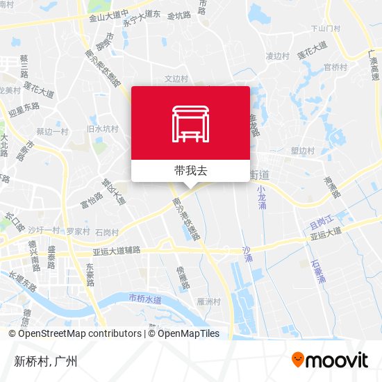 新桥村地图