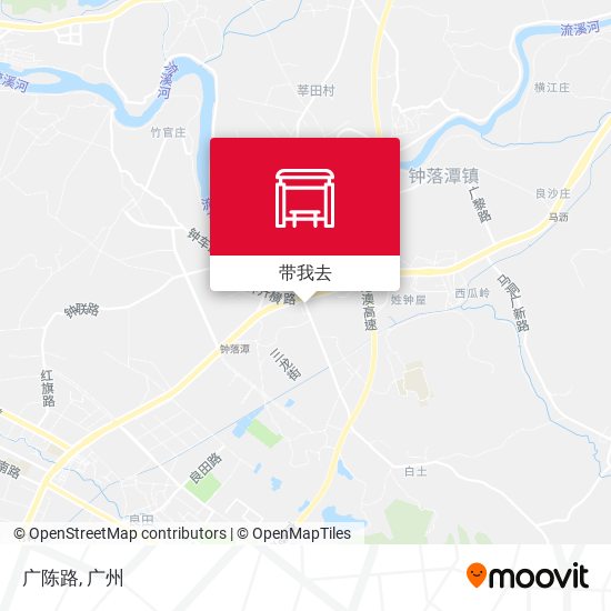 广陈路地图