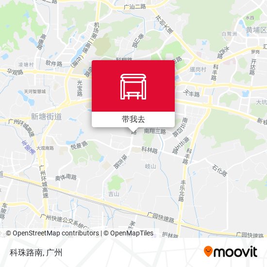 科珠路南地图