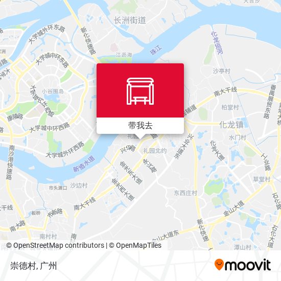 崇德村地图