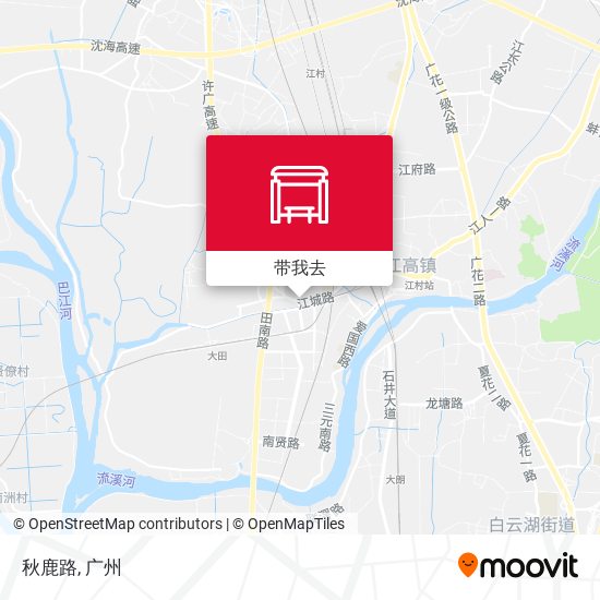 秋鹿路地图