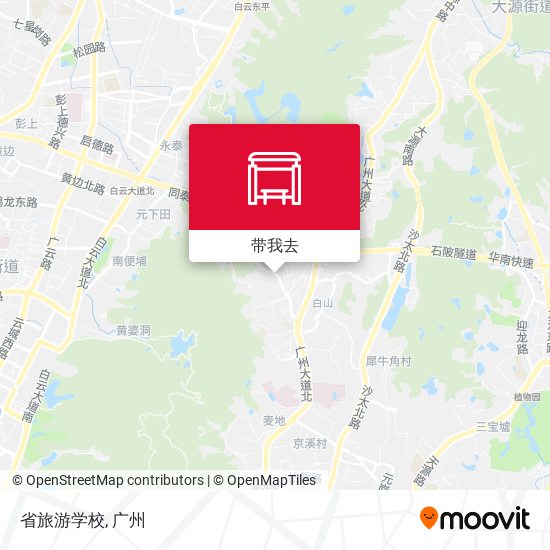 省旅游学校地图