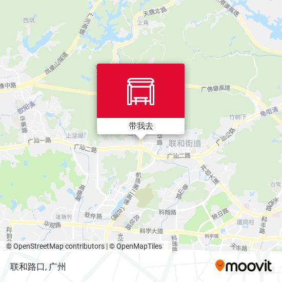 联和路口地图