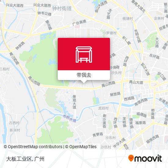 大板工业区地图