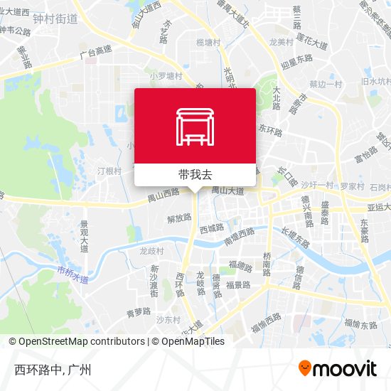 西环路中地图