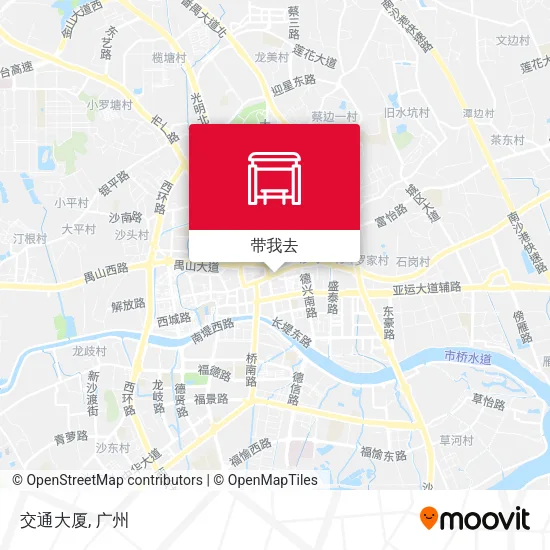 交通大厦地图