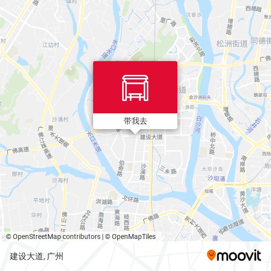 建设大道地图