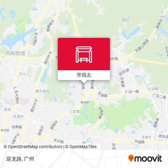 迎龙路地图
