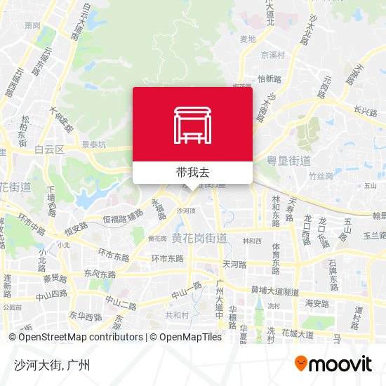 沙河大街地图
