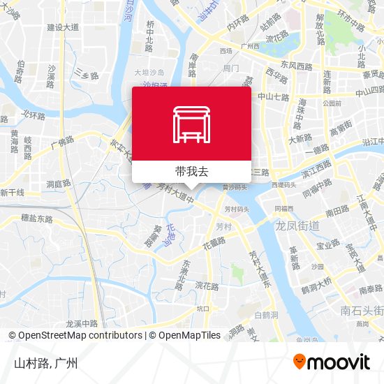 山村路地图