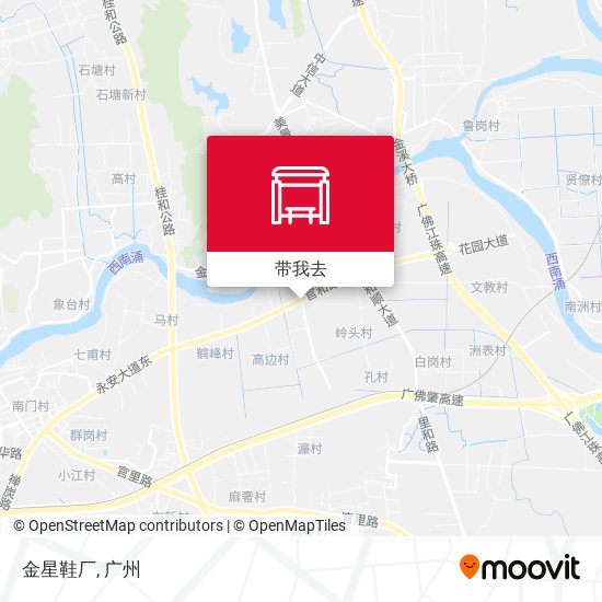 金星鞋厂地图