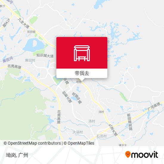 坳岗地图