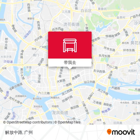 解放中路地图