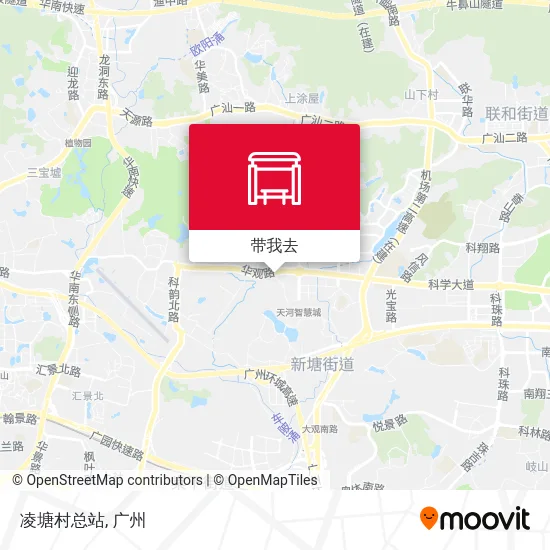 凌塘村总站地图