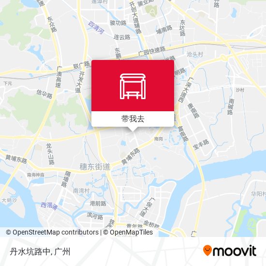 丹水坑路中地图