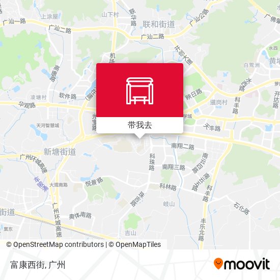 富康西街地图