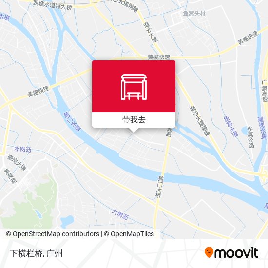下横栏桥地图