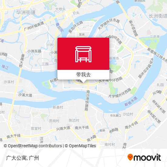 广大公寓地图