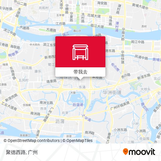 聚德西路地图